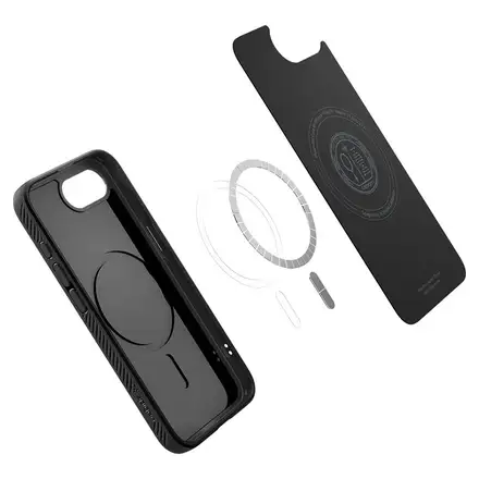 Spigen kryt Liquid Air Magsafe pro iPhone 17e/16e - Matte Black
