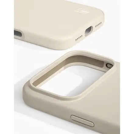 iDeal Silicone Case MagSafe iPhone 17 Pro Max/18 Pro Max Cloud Dancer