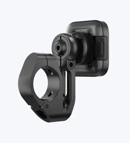 Peak Design Motorcycle Mount – Bar Mount V2 – Black