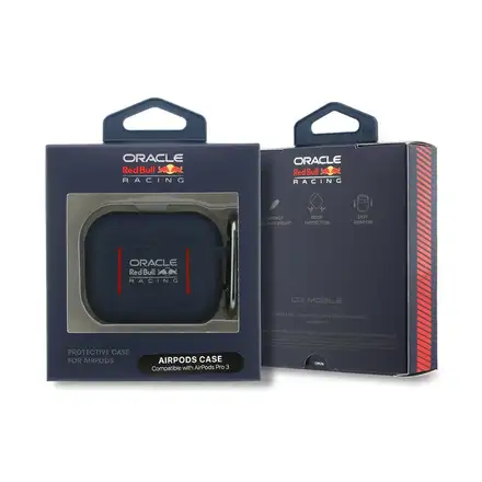 Red Bull Lines Silikonové Pouzdro pro AirPods 3 Pro modré