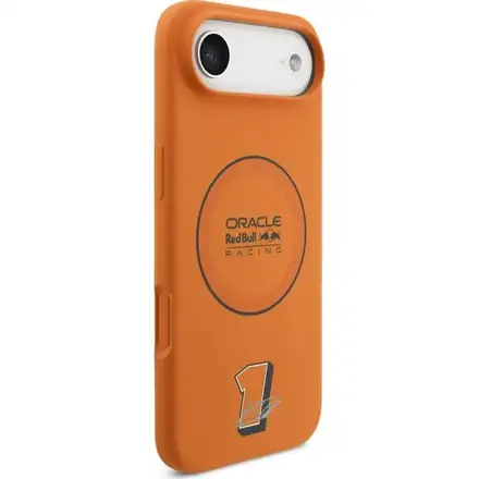 Red Bull Silicone Blue Ring MagSafe Zadní Kryt pro iPhone Air oranžový