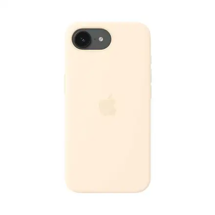 iPhone 17e Silikonový kryt s MagSafe – Vanilkový