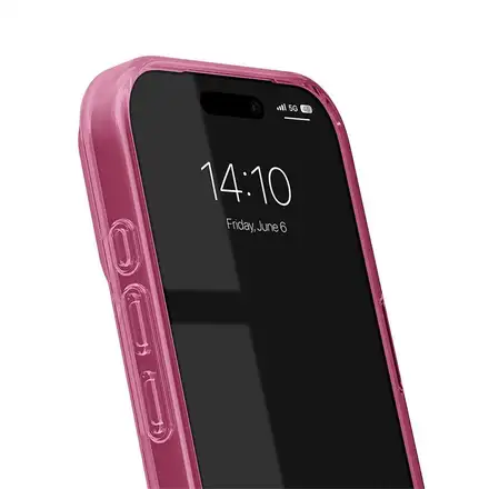 iDeal Fashion Clear Case MagSafe iPhone 17 Pro/18 Pro Cherry Crush