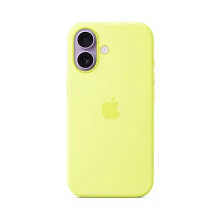 Apple iPhone 17 Silicone Case with MagSafe - Neon Yellow