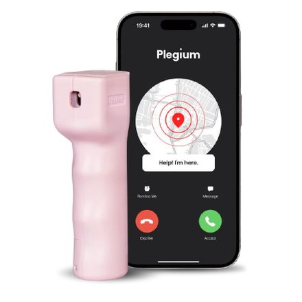 Plegium Smart Pepřový sprej mini - růžový