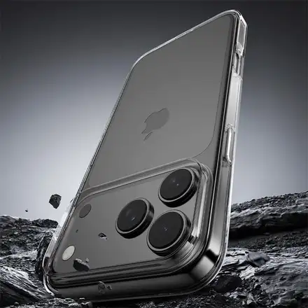 Devia kryt Naked TPU Case pro iPhone 18 Pro-Clear