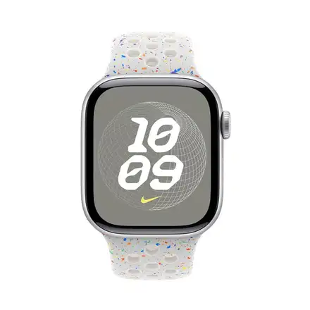 Apple Watch 40mm Pure Platinum Nike Sport Band - M/L