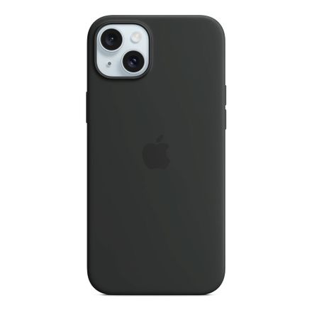 iPhone 15 Plus Silicone Case with MagSafe-Black