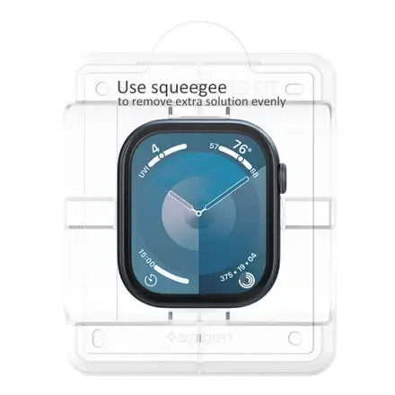 Spigen fólie Eliteshield EZ Fit pro Apple Watch 10 46mm - Clear