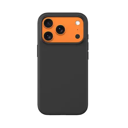 Devia kryt Nature Series Silicone Magnetic Case pro iPhone 17 Pro - Black