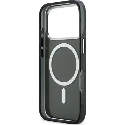 Karl Lagerfeld IML K&C Heads Logo MagSafe MagSafe kryt iPhone 17 Pro Max černý