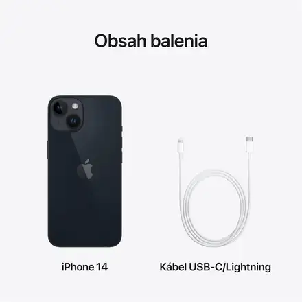 iPhone 14 128 GB Temně inkoustový *Třída B*