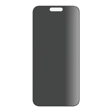 PanzerGlass ochranné sklo UWF Privacy pro iPhone 15 Pro Max - Black Frame