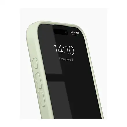 iDeal Silicone Case MagSafe iPhone 17 Sage Green