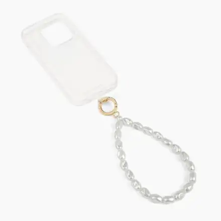 iDeal Phone Wristlet Strap Pearl