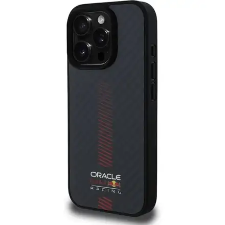 Red Bull Carbon Powerbar MagSafe Zadní Kryt pro iPhone 16 Pro Max černý