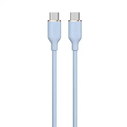 Devia kabel USB-C to USB-C Jelly Series Silicone Cable 1.2m - Blue