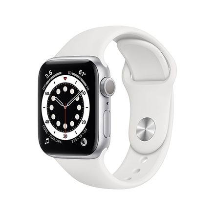 Apple Watch Series 6 GPS, 40mm Stříbrný hliník *Použitý s DPH – Třída B*
