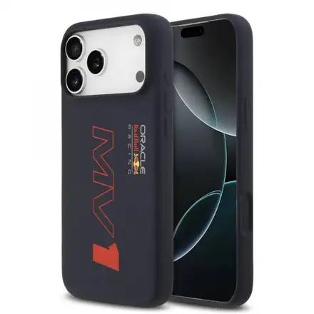Red Bull Silicone MV1 MagSafe Zadní Kryt pro iPhone 17 Pro modrý