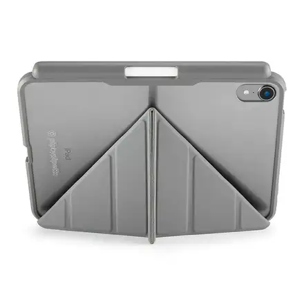Pipetto pouzdro Origami Pencil Case pro iPad mini 6 2021/A17 Pro 2024 - Dark Grey