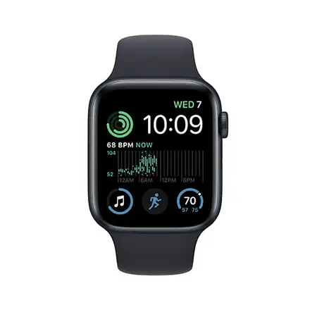 Apple Watch SE 2 GPS 44mm Temně inkoustový hliník *Použitý s DPH – Třída C*