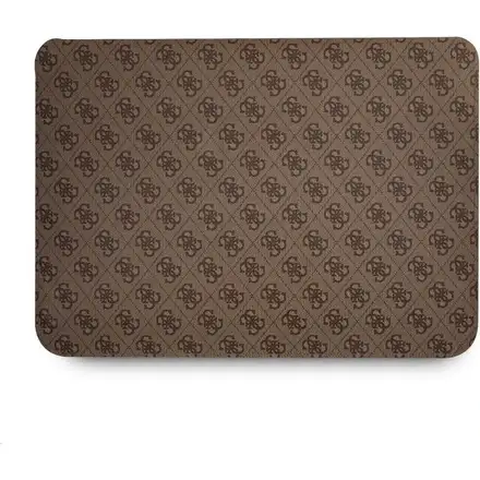 Guess PU 4G Metal Logo Pouzdro na MacBook 13" hnědé