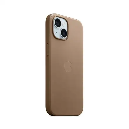 iPhone 15 FineWoven Case with MagSafe-Taupe