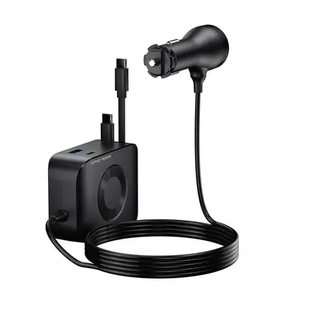 Mobile Origin 75W 5in1 Car Charger CA23 2x USB-C/USB-A Port/2x USB-C cable
