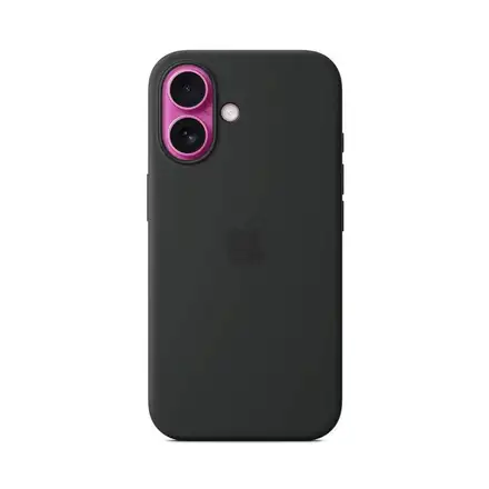 iPhone 16 Silicone Case with MagSafe - Černá