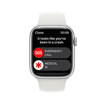 Apple Watch Series 8 GPS 45mm Stříbrný hliník *Použitý s DPH – Třída B*