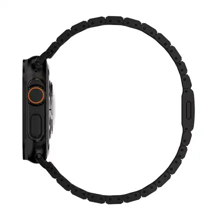 Mobile Origin řemínek Titanium Band Modena pro Apple Watch Ultra 49mm - Black