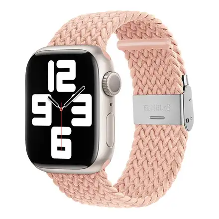 Devia řemínek Deluxe Series Sport4 Nylon Braided Adjustable Band 44/45/46mm - Pink