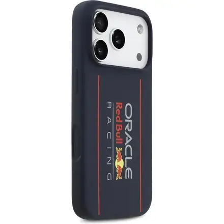 Red Bull Silicone Vertical Logo MagSafe Zadní Kryt pro iPhone 17 Pro Max modrý