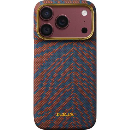 Pitaka kryt Edge Case Breath of Veins pro iPhone 17 Pro/18 Pro - Burning Orange