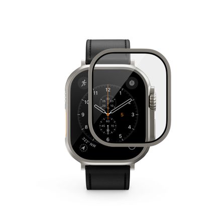 Epico UNUM SapphireShield Watch Protector pro Apple Watch Ultra 49mm stříbrná