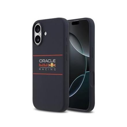 Red Bull Silicone Horizontal Logo MagSafe Zadní Kryt pro iPhone 17 modrý