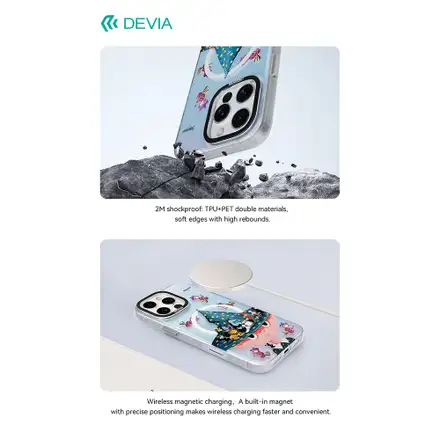 Devia kryt Canvas Series Magnetic Case pro iPhone 16 Pro Max - Magic Academy