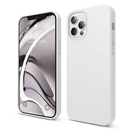 Elago kryt Silicone Case pro iPhone 12/12 Pro - White