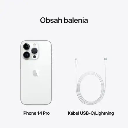 iPhone 14 Pro 128 GB Stříbrný *Třída A*