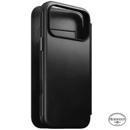 Nomad pouzdro Modern Leather Folio Magsafe Horween pro iPhone 18 Pro Max - Black