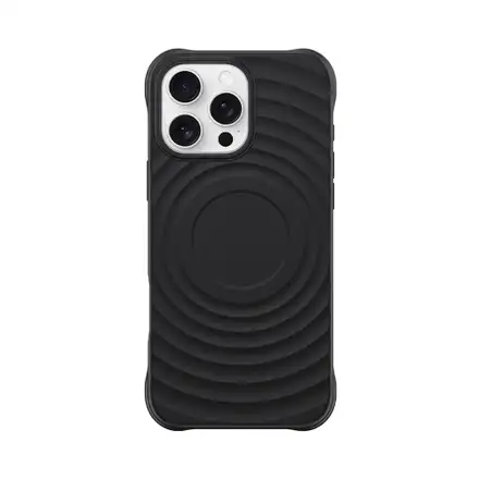 Devia kryt Ripple Magnetic Shockproof TPU Case pro iPhone 16 Pro - Black