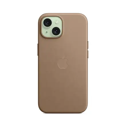 iPhone 15 FineWoven Case with MagSafe-Taupe