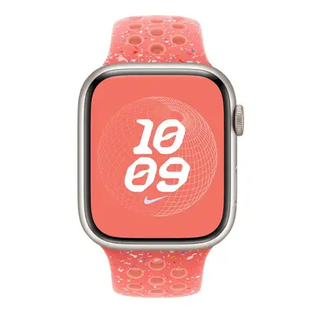 Apple Watch 45mm Magic Ember Nike Sport Band-M/L