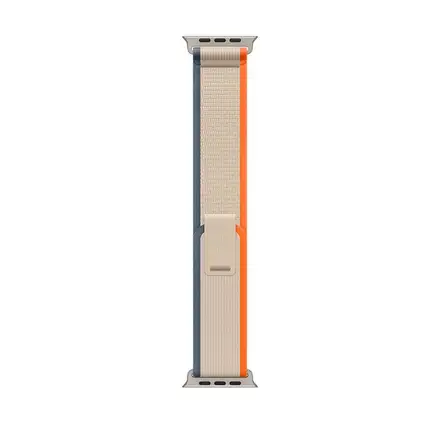 Apple Watch 49mm Orange/Beige Trail Loop-S/M