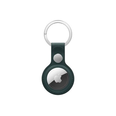 Apple AirTag FineWoven Key Ring-Dark Green