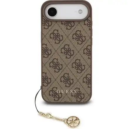 Guess 4G Charm MagSafe kryt iPhone Air hnědý
