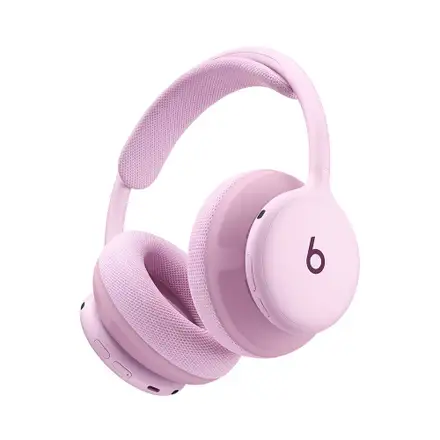 Apple Beats 360 Over-Ear Headphones-Pink with Pink Performance Knit Cushions