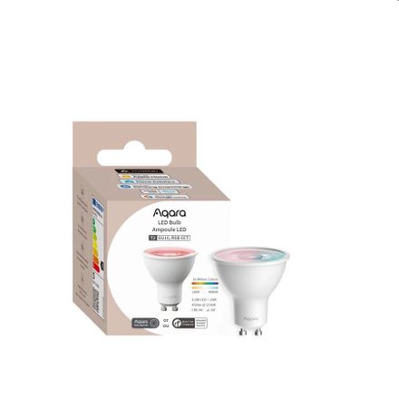 Aqara Smart Home LED žárovka T2 GU10 RGB+CCT, Zigbee a Thread