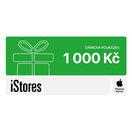iStores Dárkový poukaz 1000Kč