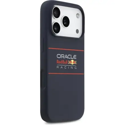 Red Bull Silicone Horizontal Logo MagSafe Zadní Kryt pro iPhone 17 Pro Max modrý